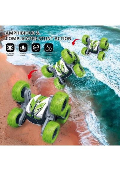 Kaekid 6wd Rc Dublör Araba - Amfibi Uzaktan Kumandalı Araba