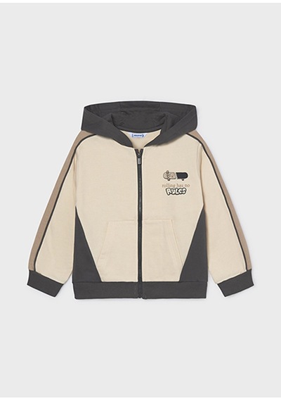 Mayoral Kış Sezon Erkek Çocuk 3'lü Sweatshirt Çift Eşofman Altlı Takım - Bej