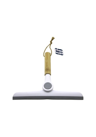 Oynar Başlı Camsil - Cam Silme Aparatı Ahşap Sap - Plastik Uç Sap - 16.5 Uç : 24cm 4741 Kırmızı