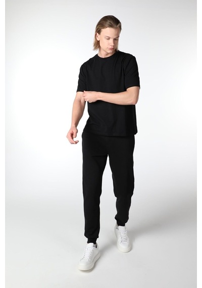 Defys Erkek Bisiklet Yaka Kısa Kollu Regular Fit Basic %100 Pamuk Siyah Tişört Siyah - 499080152 Siyah Defys Erkek Bisiklet Yaka Kısa Kollu Regular Fit Basic %100 Pamuk Siyah Tişört Siyah - 499080152 Siyah