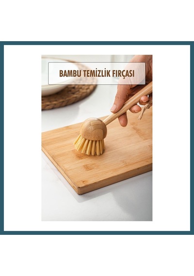 Bezos Bambu Temizlik Fırçası Ob