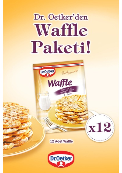 Waffle 12'li - 150832209