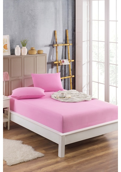 Veramoni Soft Dreams Soft Dreams Çift Kişilik Pamuklu Desenli Nevresim Takımı - Pudra