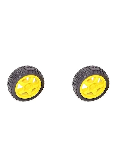 Plastik Tekerlek 7 CM 2Adet