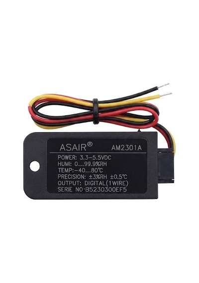 Asair Am2301a Dijital Sıcaklık Ve Nem Sensörü / Prob Sensör