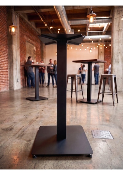 Matte Prime 99 Cm Bistro Masa Ayağı - Kokteyl Ve Bar Masası - Ev, Kafe, Restoran Bar Tipi Siyah Matte Prime 99 Cm Bistro Masa Ayağı - Kokteyl Ve Bar Masası - Ev, Kafe, Restoran Bar Tipi Siyah