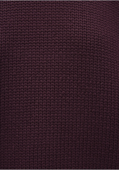 Mavi - Bisiklet Yaka Bordo Kazak 1710516-70434 Bordo