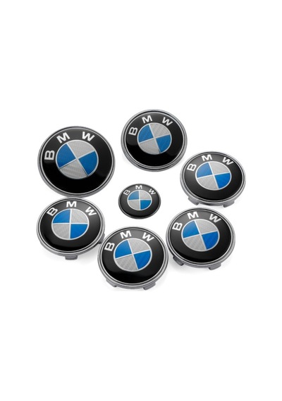 Bmw Full Logo Seti (Mavi-Beyaz)
