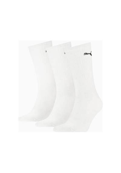 Puma Sport Crew Lightweight Unisex Çorap-33763 Beyaz