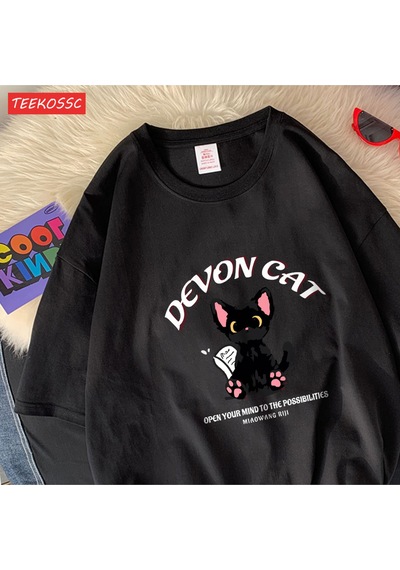 Noıssey Urban Pop Graphic Kadın Tişört Koleksiyonukod 5240 Siyah