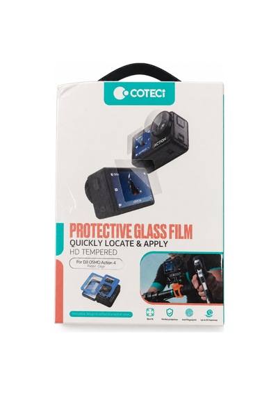 Djı Osmo Action 4 Rabbit Cage Edition Ön Ekran, Arka Ekran Ve Lens Koruyucu Şeffaf