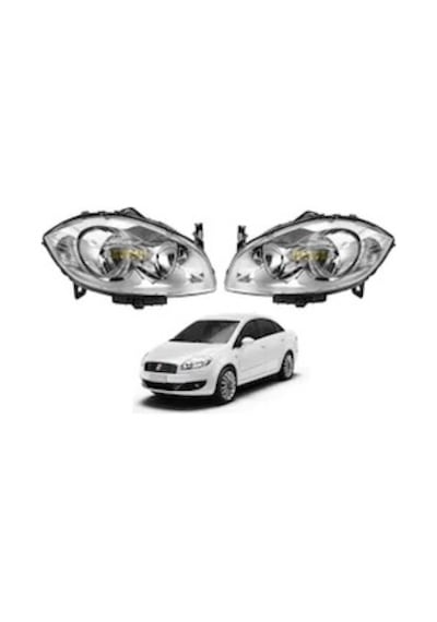Fiat Lınea Ön Far Motorlu Takımı Sağ Sol 2 Adet Eser