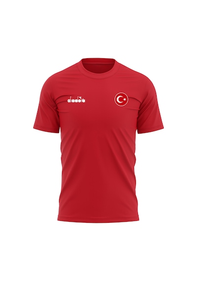 Diadora Bergamo Milli Takım Antrenman Tişört Kırmızı