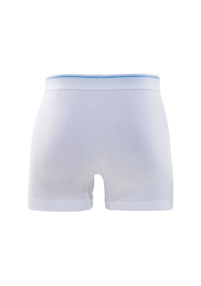 3 Lü Redzone Pamuk / Lycra Beyaz Erkek Boxer Beyaz