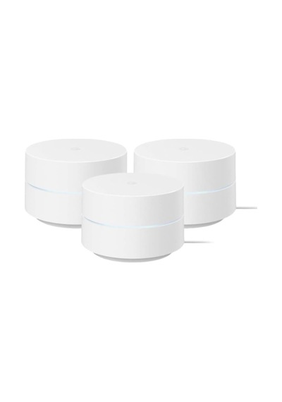 Google Wifi - Ac1200 - Mesh Wifi Yönlendirici Sistem Paketi 3'lü Paket - 4500 Ft Kare Kapsama - Perakende Paketleme - Kolay Kurulum, Akıllı Ev Düzenleme İçin Sorunsuz Sinyal...-122816