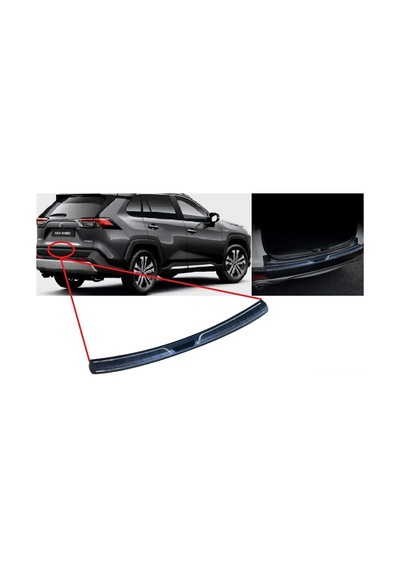 Toyota Rav Uyumlu 4 2019 Sonrası Arka Tampon Eşik Koruma