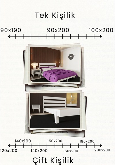 Renazzo Natura New Masif Ahşap Karyola Ve 2 Adet Komodin Beyaz 160x200 Beyaz - 160 X 200 Renazzo Natura New Masif Ahşap Karyola Ve 2 Adet Komodin Beyaz 160x200 Beyaz - 160 X 200