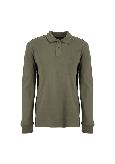 Dockers Haki Erkek Uzun Kollu Polo T-shirt D2620091801 Uzun Kollu T-shirt Polo