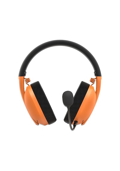 Gamenote Fuxi-h3 Gaming Oyuncu Mikrofonlu Kulaklığı 7.1-4 Modlu Bt, 2.4ghz, Type-c, 3.5mm Turuncu