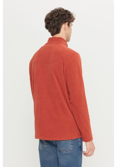 AC&Co / Altınyıldız Classics Anti-Pilling Tüylenme Yapmayan Bato Yaka Erkek Polar Sweatshirt Açık Kahverengi AC&Co / Altınyıldız Classics Anti-Pilling Tüylenme Yapmayan Bato Yaka Erkek Polar Sweatshirt Açık Kahverengi