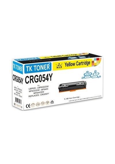Tk Toner Tk Crg054y Sarı Toner 1,2k