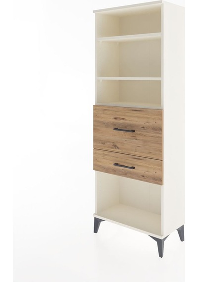 Arges Dolap 3 Raflı 2 Çekmeceli 60x30x163 Aytaşı-çam Aytaşı