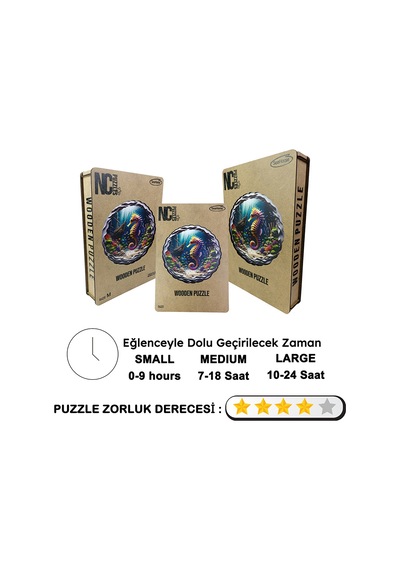Ncpuzzles Denizatı, 49 Cm X 49 Cm Yapboz