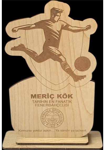 Hediyelik Futbol Figürlü Kişiye Özel Masaüstü Süs, Biblo
