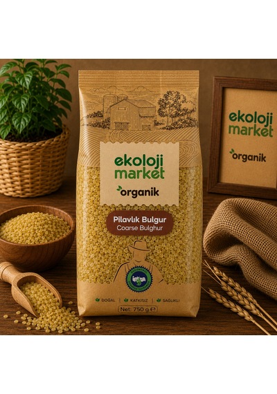 Organik Pilavlık Bulgur 750 Gr.