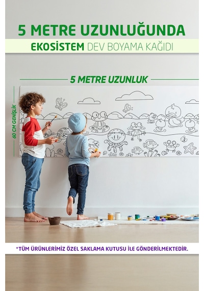 Ekosistem Boyama Kağıdı