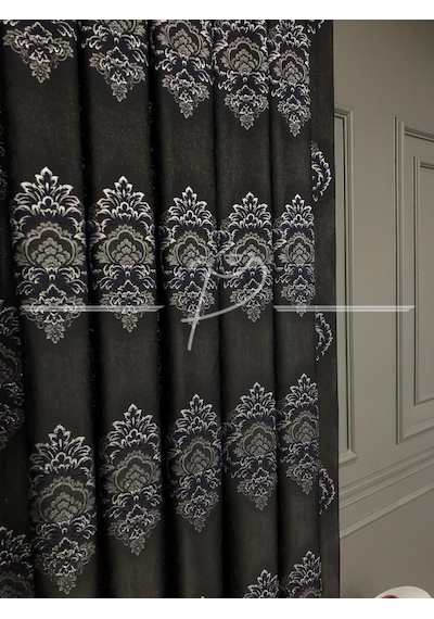Fon Perdetaç Marka Claose Desen Damask Motifli Fon