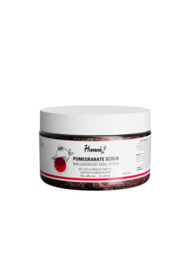 Homm Life Nar Çekirdeği Yağlı Bitki Tanecikli Scrub 250 ML