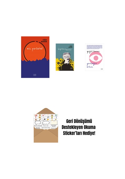 Acı Portakal + Heyulanın Dönüşü + Gerçeğin Artısı + Okuma Sticker'ları