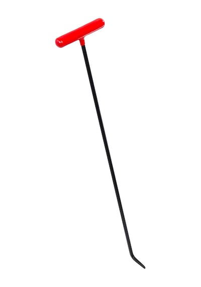 70 Cm 10 Mm Çap Tek Kıvrımlı Yassı Uçlu Boyasız Göçük Düzeltme Çubuğu - S3-06, Pdr Çubuk