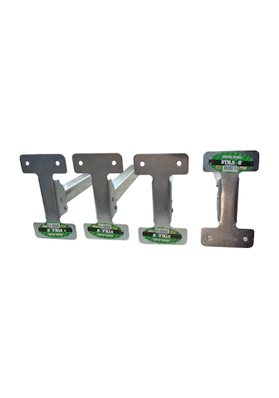 Metal Katlanabilir Sofra Masa Ayağı 20 Cm 4 Adet + Vidaları