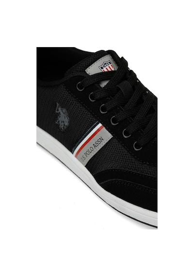 U.s. Polo Assn. Kares 5fx Siyah Erkek Sneaker Siyah