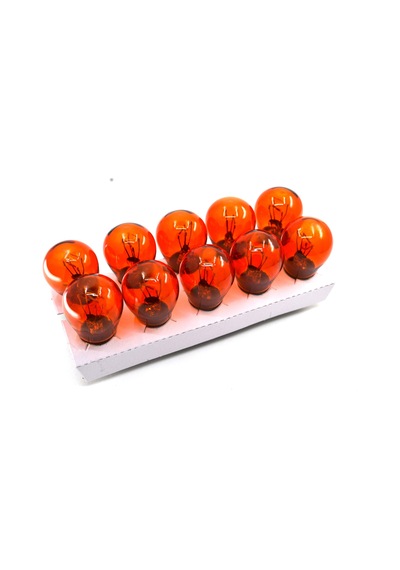 10 Adet 12v 1016 Py21/5w Turuncu Sinyal Ampulü Çift Duylu