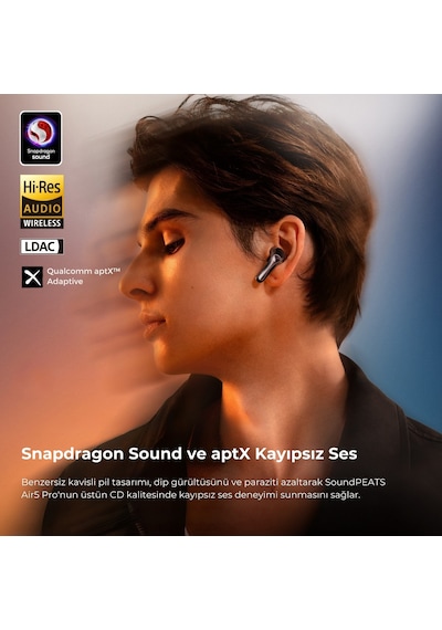 Soundpeats Air5 Pro Bluetooth 5.4 Kulak İçi Kulaklık