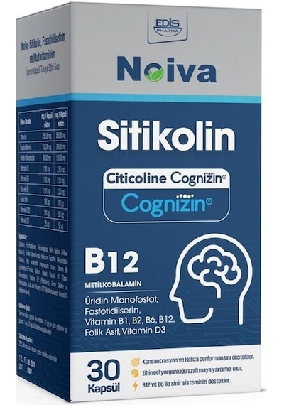 Noiva Sitikolin 30 Kapsül
