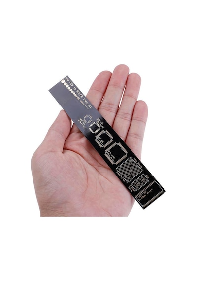15Cm Pcb Cetvel Referans Cetveli Reference Ruler Smd Komponent