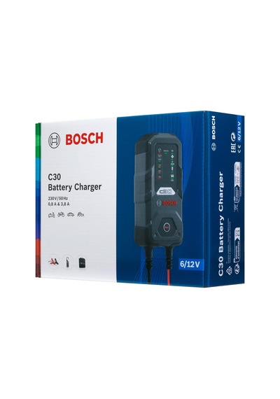 Bosch C30 6v &12v Akü Şarj Cihazı