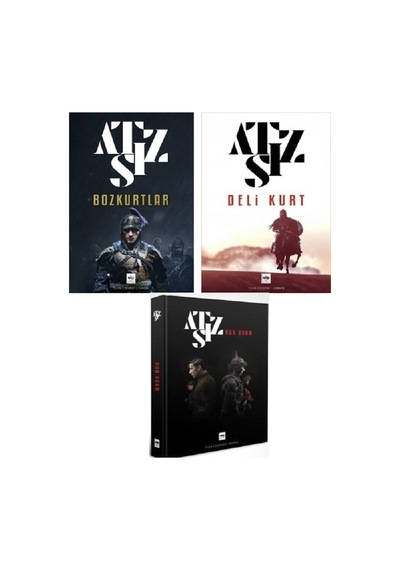 Bozkurtlar - Deli Kurt - Ruh Adam / 3 Kitap Set Yeni Baskı- Hüseyin Nihal Atsız