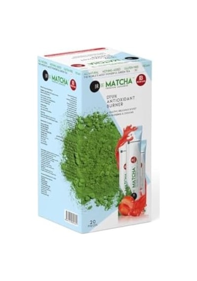 Japanese Matcha Tea Green Tea Detox Antıoxıdant Burner 6boxx 20 Pcs Aeropress