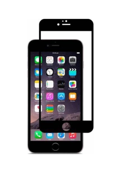 Apple Uyumlu iPhone   8 Plus 7 Plus Tam Kaplayan Kırılmaz Cam Koruyucu Siyah 5d 9d
