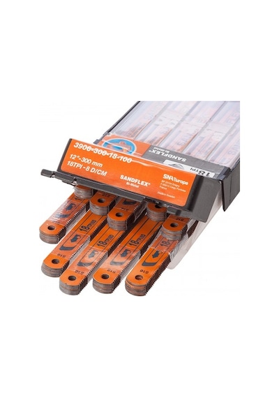 Bahco Sandflex Testere Laması 24 Diş 30 CM 10 Adet