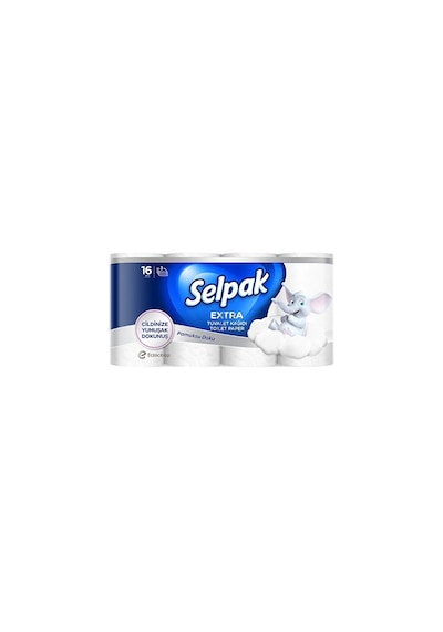 Selpak Tuvalet Kağıdı Extra Pamuksu Doku 16 Lı