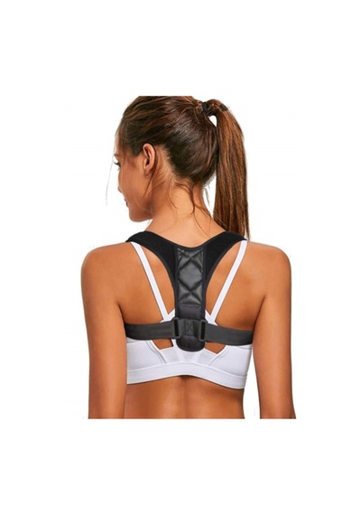 Multiflexpro Deri Deseli Sporcu Kamburluk Önleyici Dik Duruş