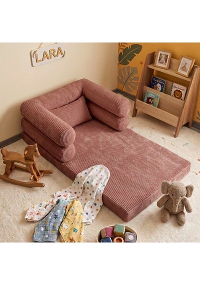 Miniwood Montessori Yatak Oyun Alanlı Bebek Yer Yatağı Sünger Çocuk Karyola 95 x 150 CM