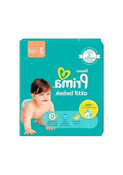Aktif Bebek Bezi, 3 Beden Ve 34 Adet Standart Paket