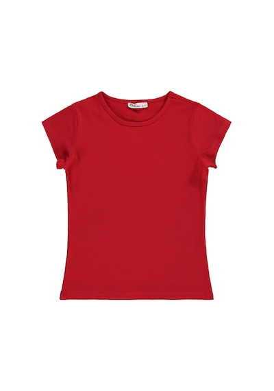 Civil Girls Basic 6-9 Yaş Tişört - Kırmızı